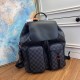 Replica Louis Vuitton Utility Backpack Damier Graphite N40279