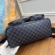 Replica Louis Vuitton Utility Backpack Damier Graphite N40279
