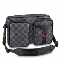 Fake Louis Vuitton Utility Messenger Damier Graphite N40280 Replica
