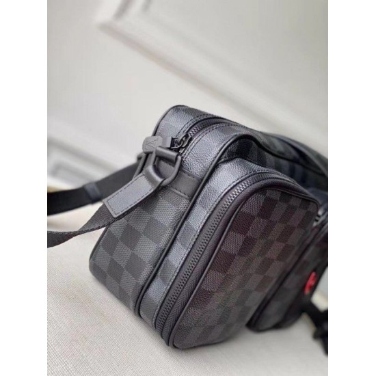 Fake Louis Vuitton Utility Messenger Damier Graphite N40280 Replica