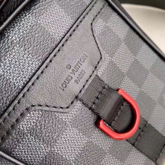 Fake Louis Vuitton Utility Messenger Damier Graphite N40280 Replica