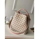 Fake Louis Vuitton NeoNoe MM With Braided Handle Damier Azur N40344 Replica