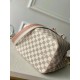 Fake Louis Vuitton NeoNoe MM With Braided Handle Damier Azur N40344 Replica