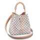 Fake Louis Vuitton NeoNoe MM With Braided Handle Damier Azur N40344 Replica