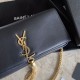 Fake YSL Saint Laurent Monogram Kate 99 With Tassel Lambskin Black Replica Replica YSL Saint Laurent Monogram Kate 99 With Tassel Lambskin Black