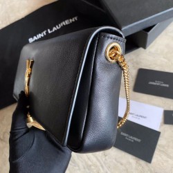 Replica YSL Saint Laurent Monogram Kate 99 With Tassel Lambskin Black
