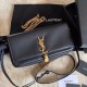 Fake YSL Saint Laurent Monogram Kate 99 With Tassel Lambskin Black Replica Replica YSL Saint Laurent Monogram Kate 99 With Tassel Lambskin Black