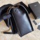 Fake YSL Saint Laurent Niki Medium Smooth Leather Bag Black Replica Replica YSL Saint Laurent Niki Medium Smooth Leather Bag Black