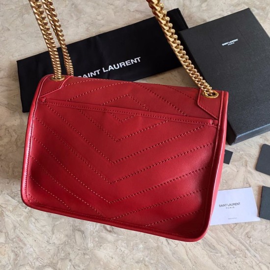 Replica YSL Saint Laurent Niki Medium Smooth Leather Bag Red Fake YSL Saint Laurent Niki Medium Smooth Leather Bag Red Replica