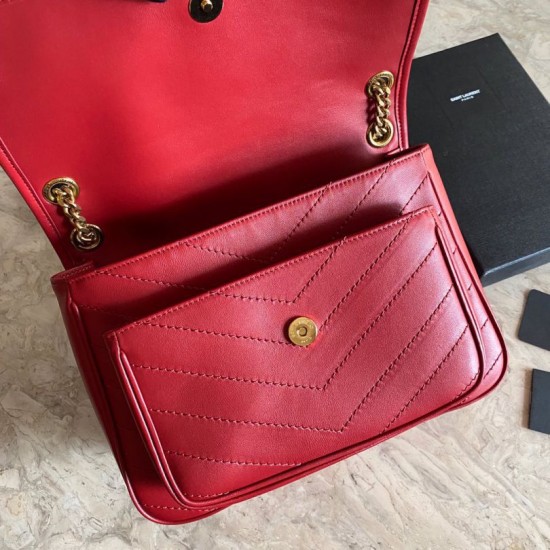 Replica YSL Saint Laurent Niki Medium Smooth Leather Bag Red Fake YSL Saint Laurent Niki Medium Smooth Leather Bag Red Replica