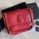 Replica YSL Saint Laurent Niki Medium Smooth Leather Bag Red Fake YSL Saint Laurent Niki Medium Smooth Leather Bag Red Replica