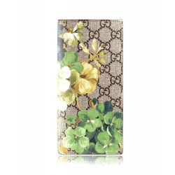 Replica Gucci GG Blooms continental wallet 408781 Green