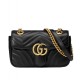 Fake Gucci GG Marmont Matelasse Mini Bag 443497 Black Replica Fake Gucci GG Marmont Matelasse Mini Bag 443497 Black Replica