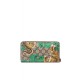 Fake Gucci Bengal zip around wallet 452335 Green Replica Fake Gucci Bengal zip around wallet 452335 Green Replica