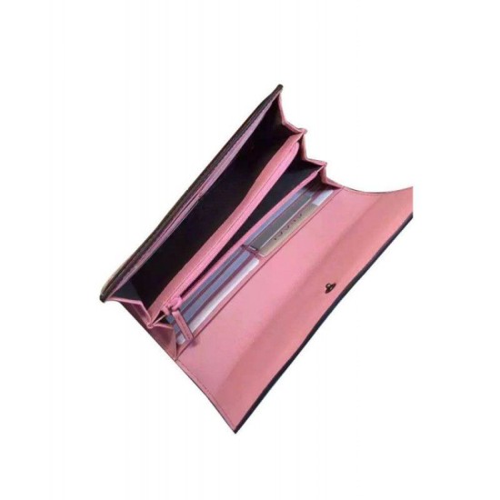 Replica Gucci GG Blooms Continental Wallet 404070 Pink