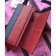 Replica Gucci Margaret Queen leather wallet 476064 Dark Blue Fake Gucci Margaret Queen leather wallet 476064 Dark Blue Replica