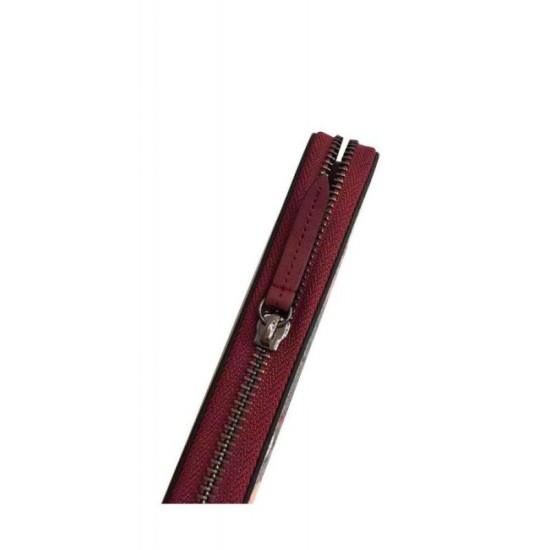 Replica Gucci GG Blooms Zip Around Wallet 408665 Pink
