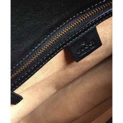 Fake Gucci GG Marmont Matelasse Mini Bag 443497 Black Replica