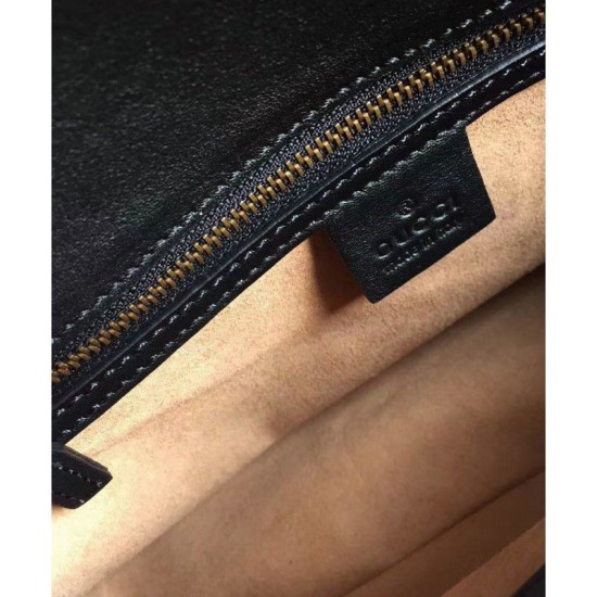 Fake Gucci GG Marmont Matelasse Mini Bag 443497 Black Replica Fake Gucci GG Marmont Matelasse Mini Bag 443497 Black Replica