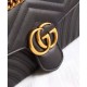 Fake Gucci GG Marmont Matelasse Mini Bag 443497 Black Replica Fake Gucci GG Marmont Matelasse Mini Bag 443497 Black Replica