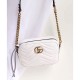 Replica Gucci GG Marmont Matelasse Mini Bag 448065 White Replica Gucci GG Marmont Matelasse Mini Bag 448065 White