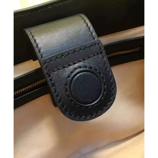 Fake Gucci GG Marmont Matelasse Shoulder Bag 453569 Black Replica Replica Gucci GG Marmont Matelasse Shoulder Bag 453569 Black