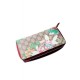 Replica Gucci Multicolor Tian Zip Around Wallet 424893 Red