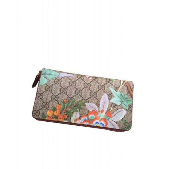 Replica Gucci Tian Zip Around Wallet Red