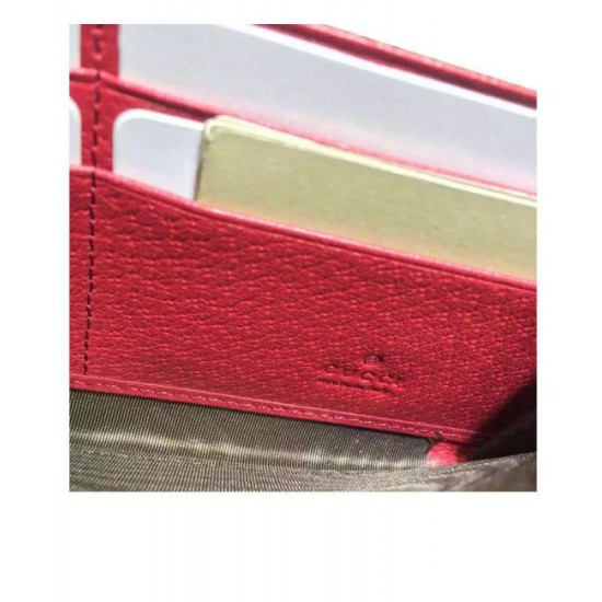 Replica Gucci Tian Zip Around Wallet Red