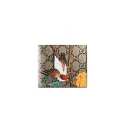 Replica Gucci Tian GG Supreme Wallet 427008 Red