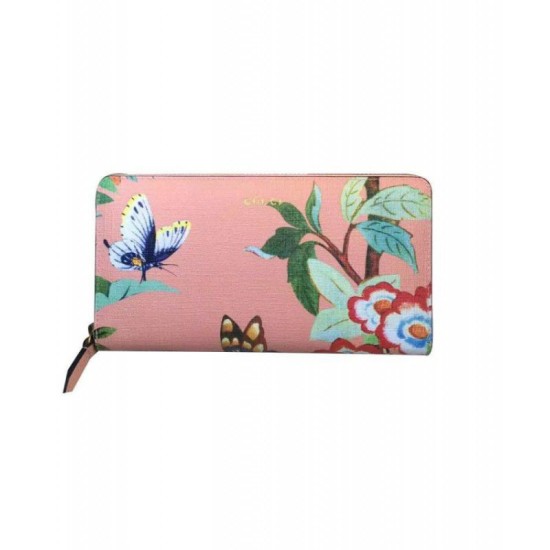 Replica Gucci Tian Zip Around Wallet 424893 Pink Fake Gucci Tian Zip Around Wallet 424893 Pink Replica
