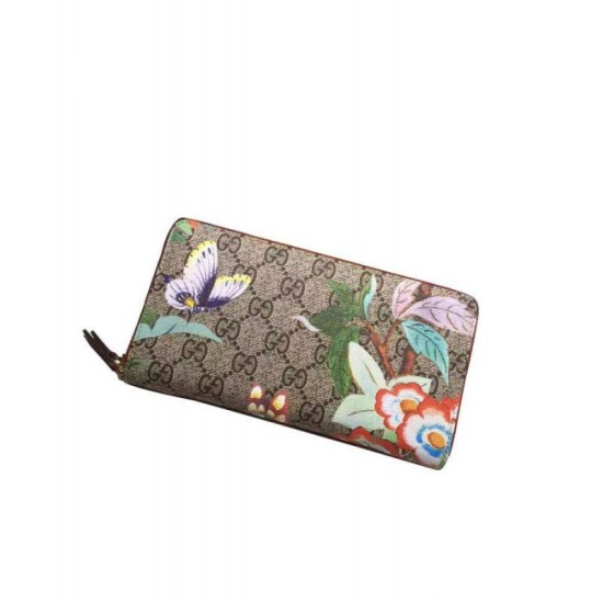 Replica Gucci Tian Zip Around Wallet Red
