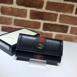 Replica Gucci Ophidia Continental Wallet 523153 Black