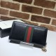 Replica Gucci Ophidia Zip Around Wallet 523154 Black