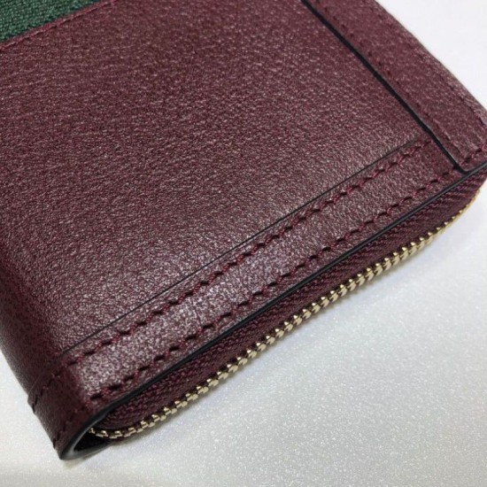 Fake Gucci Ophidia Zip Around Wallet 523154 Red Replica Replica Gucci Ophidia Zip Around Wallet 523154 Red