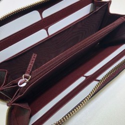 Replica Gucci Ophidia Zip Around Wallet 523154 Red