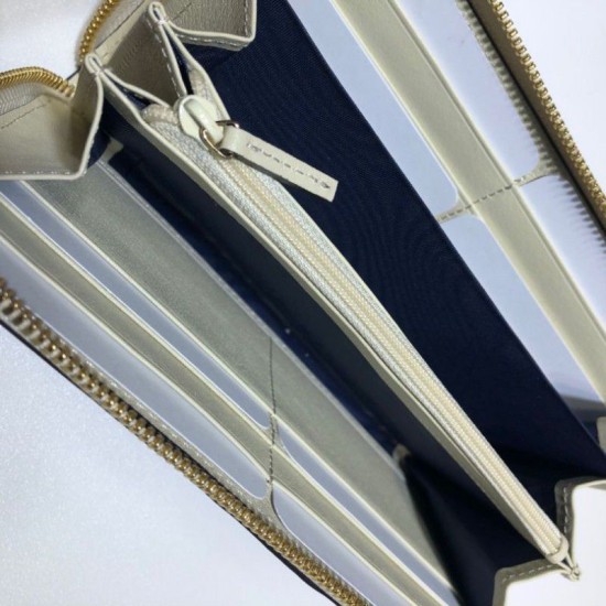Fake Gucci Ophidia Zip Around Wallet 523154 White Replica Fake Gucci Ophidia Zip Around Wallet 523154 White Replica