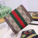 Fake Gucci Ophidia GG Wallet 523174 Brown Replica