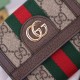 Fake Gucci Ophidia GG Wallet 523174 Brown Replica