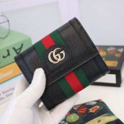 Replica Gucci Ophidia GG Wallet 523174 Black