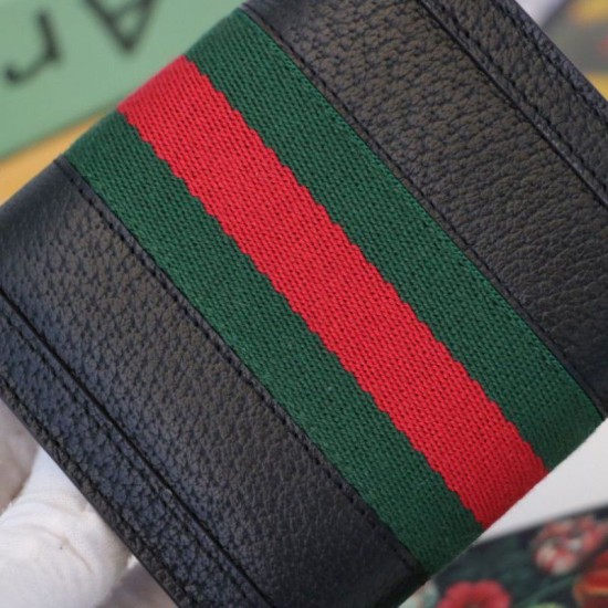 Replica Gucci Ophidia GG Wallet 523174 Black