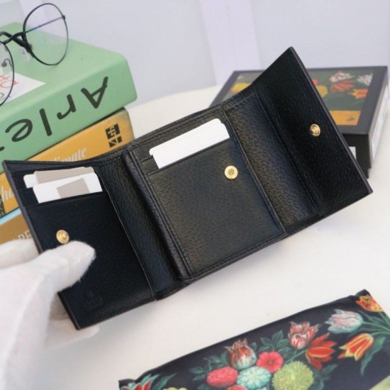 Replica Gucci Ophidia GG Wallet 523174 Black