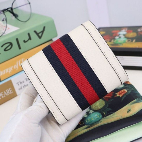 Replica Gucci Ophidia GG Wallet 523174 White