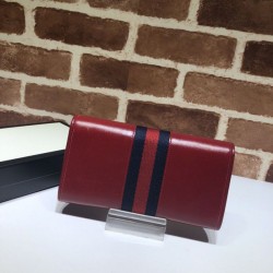 Replica Gucci Rajah Continental Wallet 573789 Red