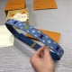 Fake Louis Vuitton New Wave 35mm Belt Monogram Denim M0146U Replica