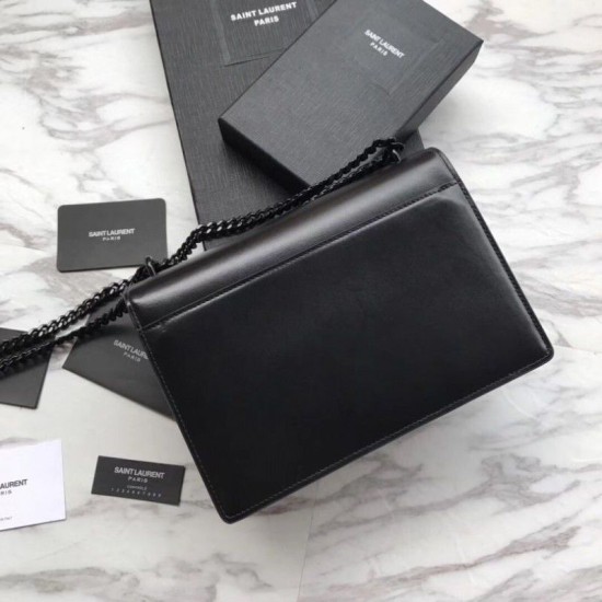 Replica YSL Saint Laurent Medium Sunset Bag Smooth Leather Black Hardware Replica YSL Saint Laurent Medium Sunset Bag Smooth Leather Black Hardware