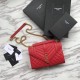 Replica YSL Saint Laurent Envelope Small Bag Grain Embossed Red Replica YSL Saint Laurent Envelope Small Bag Grain Embossed Red