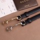 Replica Gucci Leather Skinny Belts With Horsebit Buckle 282349 AIY0N 9014