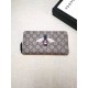 Replica Gucci Bee Print GG Supreme Zip Around Wallet 451273