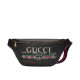 Replica Gucci Coco Capitan logo belt bag 493869 Black Fake Gucci Coco Capitan logo belt bag 493869 Black Replica